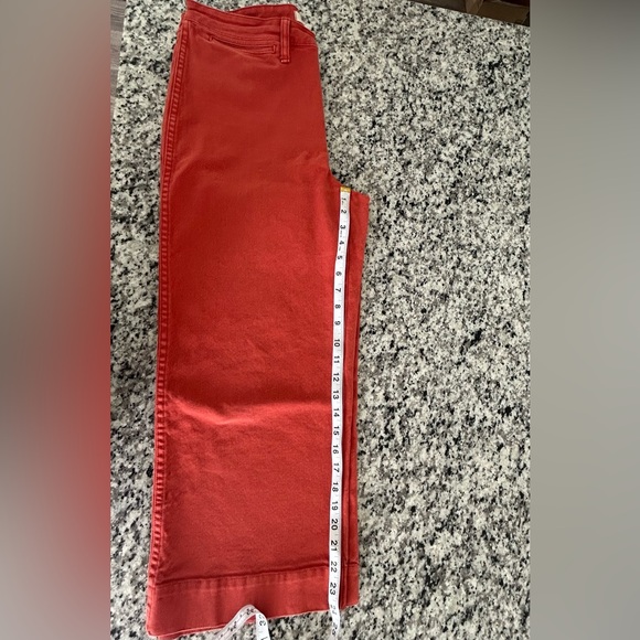 Madewell Slim Emmett Wide-Leg Crop Pants. Size 30 - Picture 3 of 9